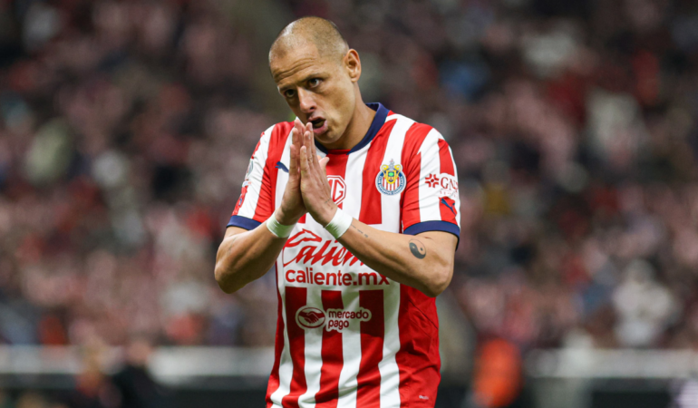 Javier Hernández disputó 60 minutos en el Play In con Chivas / Foto: David Tamayo