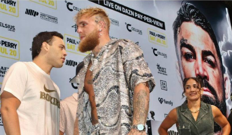 Julio César Chávez Jr le mando un recado a Jake Paul. Foto: jcchavezjr