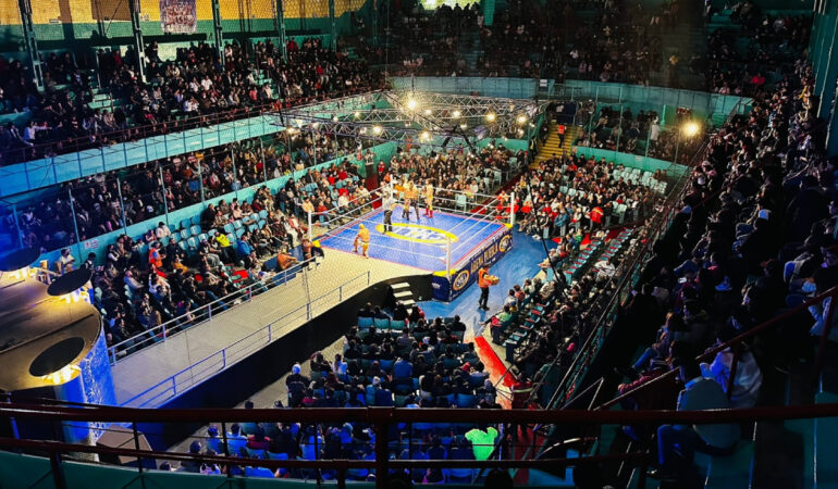 La Arena Puebla tendrá la Copa Mujeres Revolucionarias. FOTO: @CMLL_OFICIAL