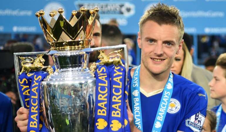La Premier League del Leicester City estuvo inspirada en la pizza / Foto: @LCFC