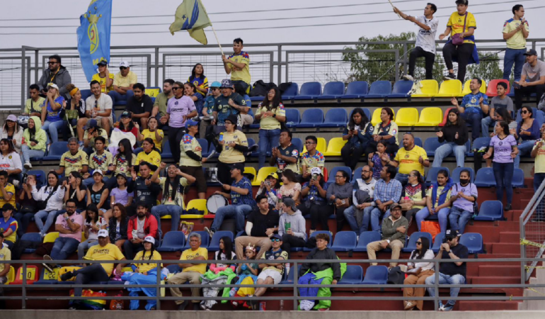 Los aficionados del América confían en que llegará el campeonato este semestre / Foto: Ramón Romero