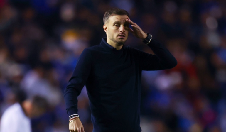 Martín Anselmi disputa su segundas semifinales con Cruz Azul / Foto: Ramón Romero