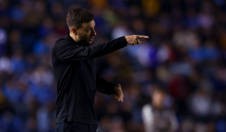 Martín Anselmi, técnico del Cruz Azul sabe que su equipo es competitivo. Foto: Ramón Romero