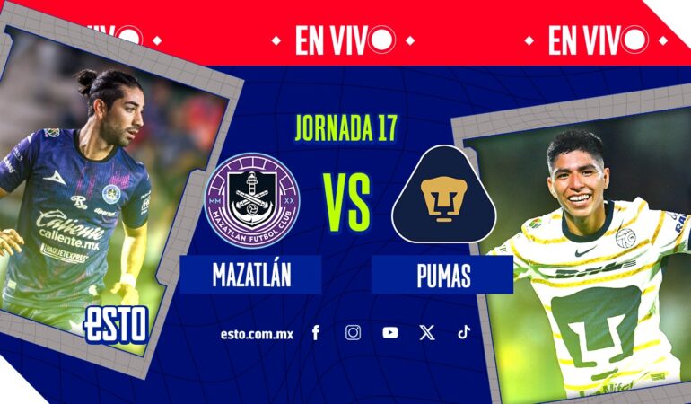 Mazatlán vs Pumas EN VIVO