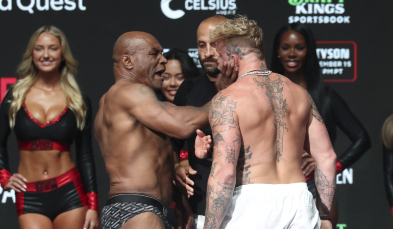 Mike Tyson respondió al gesto irrespetuoso de Jake Paul