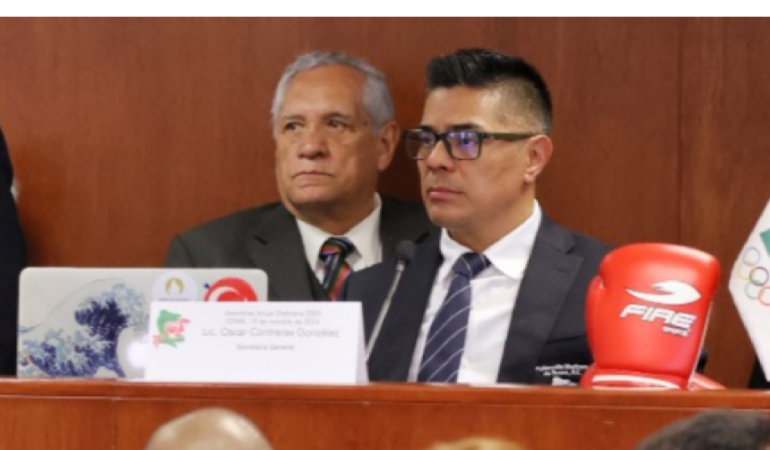 Óscar Contreras habló de lo que pasará con el box para Juegos Olímpicos. Foto: Ramón Romero