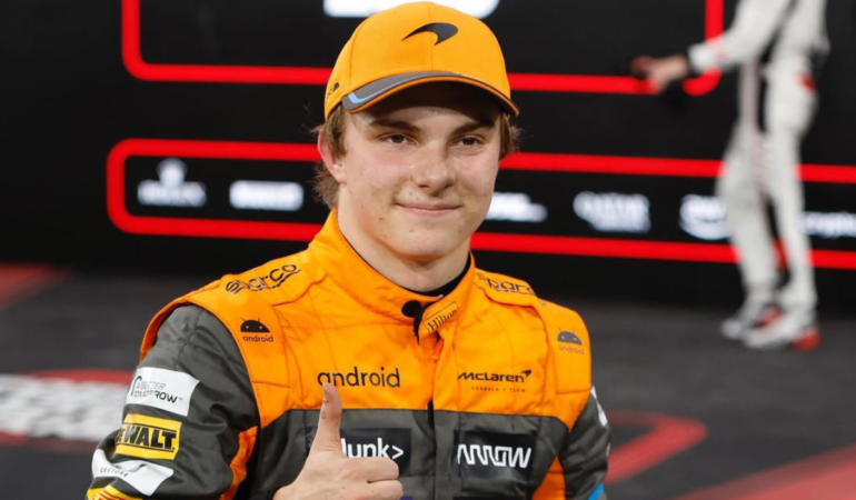 Oscar Piastri ganó la carrera sprint del GP de Qatar / Foto: IG Oscar Piastri