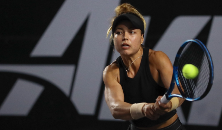 Renata Zarazúa avanzó a los cuartos de final del Mérida Open foto_ Sarahí Melecio- Enviada
