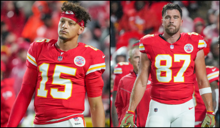 Travis Kelce y Patrick Mahomes son robados foto_ Reuters