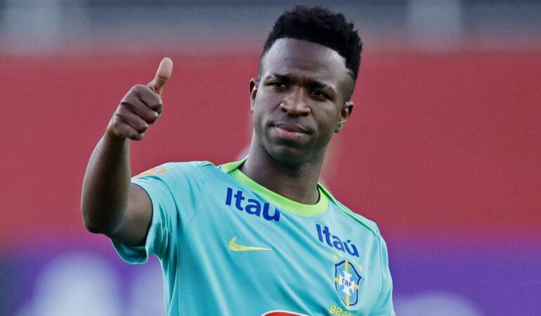 Vinicius Junior quiere regresar a Brasil a la cima. FOTO: Reuters