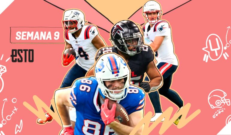 La semana 9 de la NFL se llevó a cabo / Arte: Abril Hernández