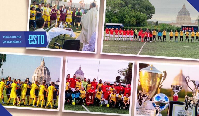 El Vaticano y la historia de su futbol / Arte: Abril Hernández / Fotos: Vaticano News