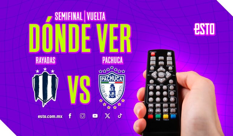 Monterrey vs Pachuca, partido de vuelta se las semifinales. Arte: Noé Gómez