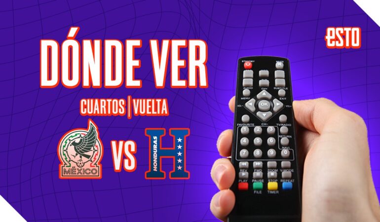 México vs Honduras, partido de vuelta de las Nations League. Arte: Abril Hernández