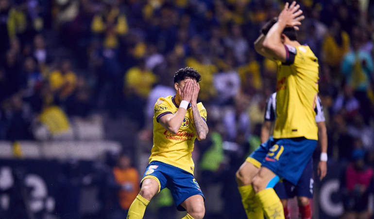 América venció a Rayados 2-1 Foto_ Mexsport