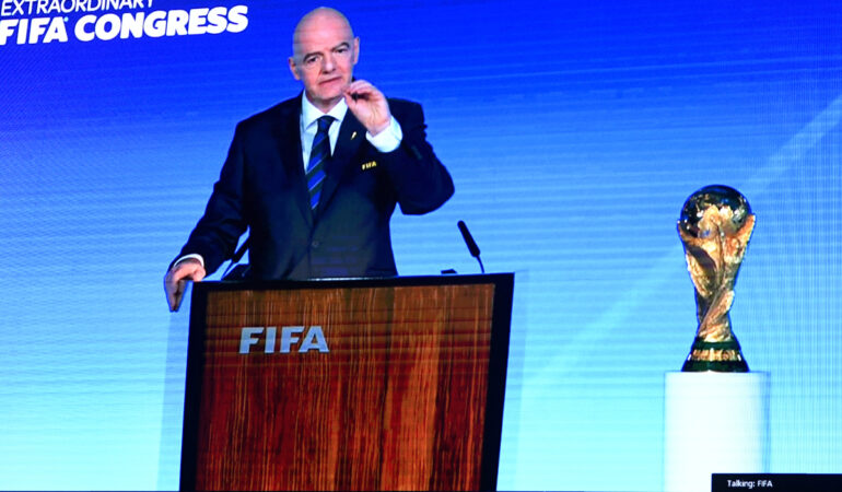 El Mundial 2034 se jugará en Arabia Saudita. FOTO: AFP