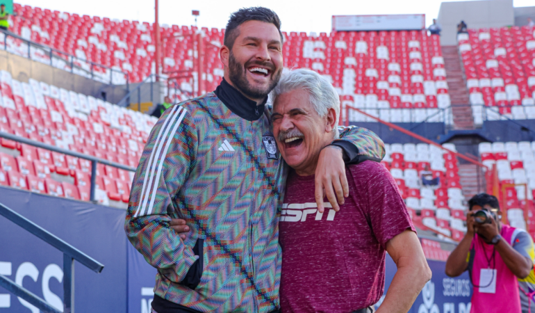 El Tuca Ferretti se rió tras el penal fallado de Gignac / Foto: Mexsport