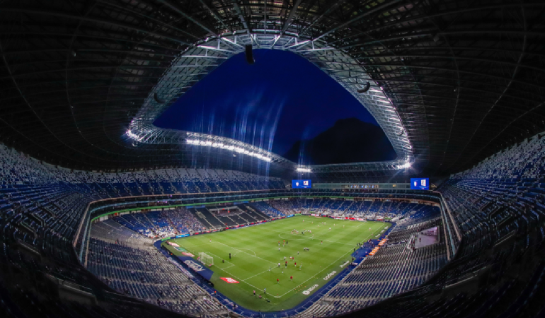 El estadio BBVA de Monterrey que tiene una supuesta maldición. Foto: Luis Garduño