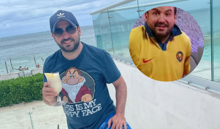 Fernando Cevallos se pone la playera del América foto_@fercevallosf