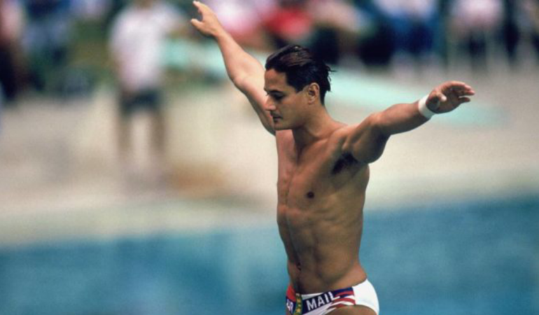 Greg Louganis perdió sus patrocinios al confesar que tenía SIDA / Foto: Reuters