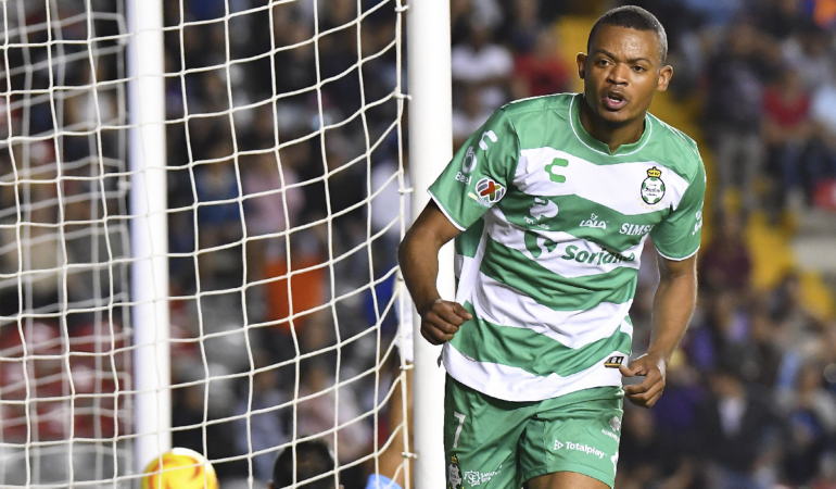 Harold Preciado se despidió del Santos Laguna. Foto: Mexsport