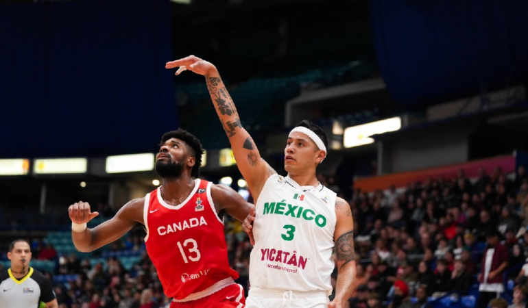 La Selección Mexicana de Basquetbol jugará en San Luis Potosí. Foto: @COM_MX