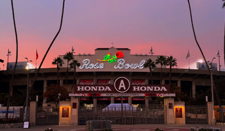 Listo el Rose Bowl para el arranque del 2025. Foto: @rosebowlgame