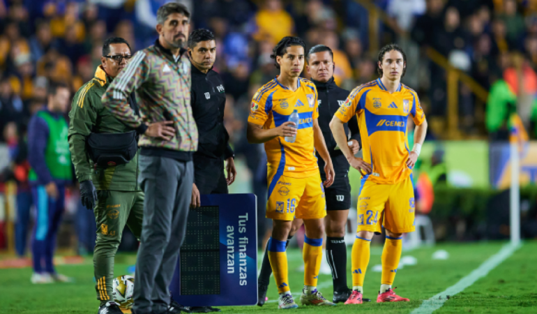 Tigres ya analizan las posibles bajas del equipo para el Clausura 2025. Foto: Mexsport