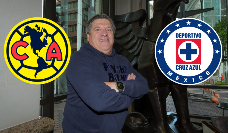 Miguel Herrera le ganó a Cruz Azul dos finales de Liga MX con el América / Foto: Oswaldo Figueroa