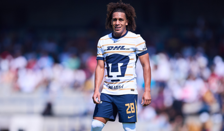 Adalberto Carrasquilla espera trascender con Pumas / Foto: Mexsport
