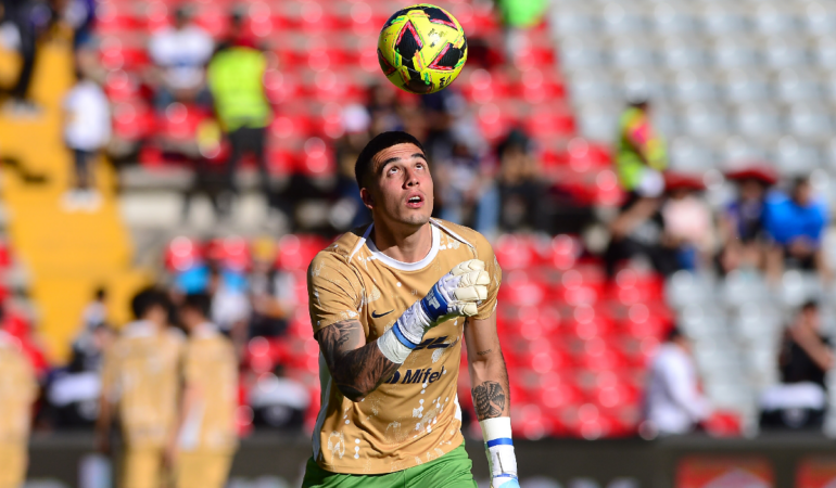 Alex Padilla, listo para debutar con los Pumas. Foto: Mexsport