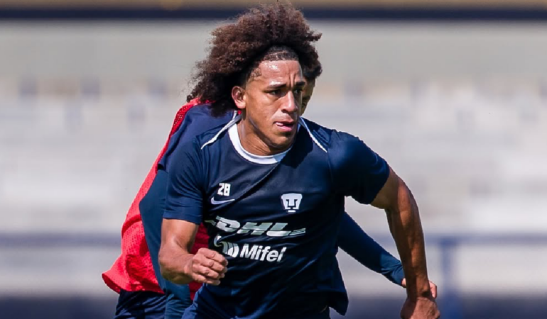 Carrasquilla llegó a Pumas para el Clausura 2025 foto_ @PumasMX