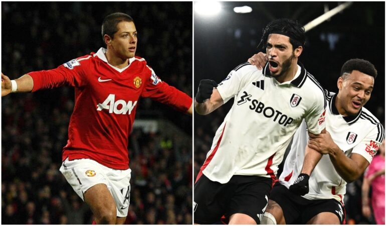 Chicharito sigue teniendo más goles que Raúl Jiménez en Inglaterra / Foto: Mexsport | Reuters