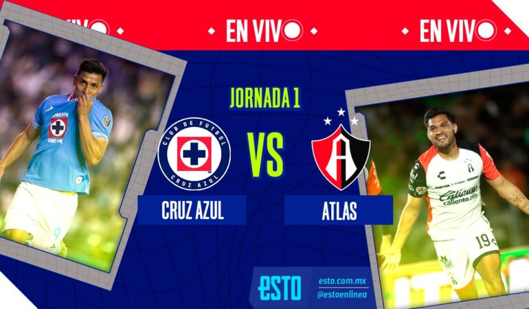 Cruz Azul vs Atlas EN VIVO