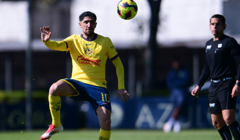 Diego Valdés ahora juega con la sub 23 del América / Foto: Mexsport
