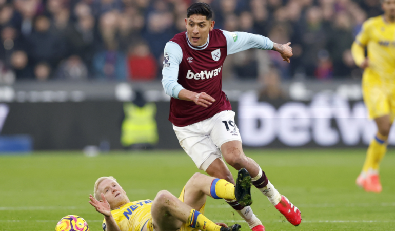 Edson Álvarez y West Ham volvieron a perder / Foto: Reuters