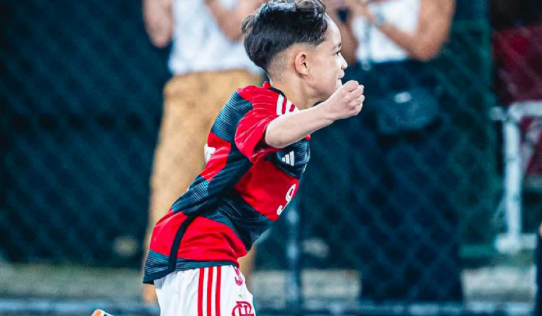 Enrico, la nueva joya del futbol de Brasil. Foto: Enrico Almeida Moreira
