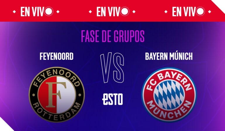 Feyenoord se mide con el Bayern Múnich en la Champions. FOTO: Especial
