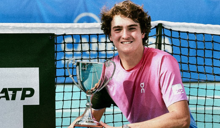 Joao Fonseca es la nueva sensación del Tenis brasileño / Foto: IG Joao Fonseca