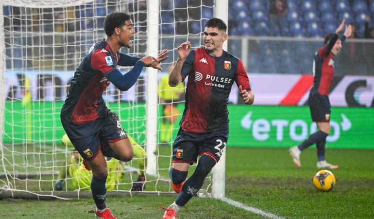 Johan Vásquez anotó en la victoria del Genoa sobre Monza / Foto: Reuters