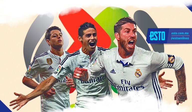 La Liga MX ha encontrado en el Real Madrid a refuerzos bombas