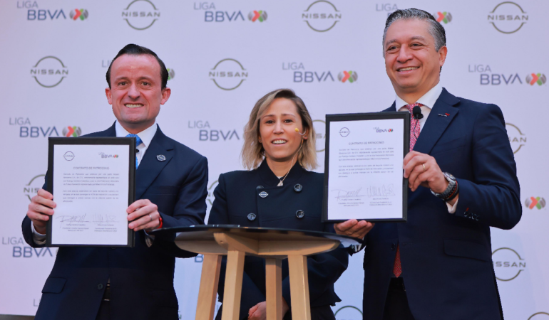 La alianza entre la Liga MX y Nissan será por los próximos dos años / Foto: Liga Mx