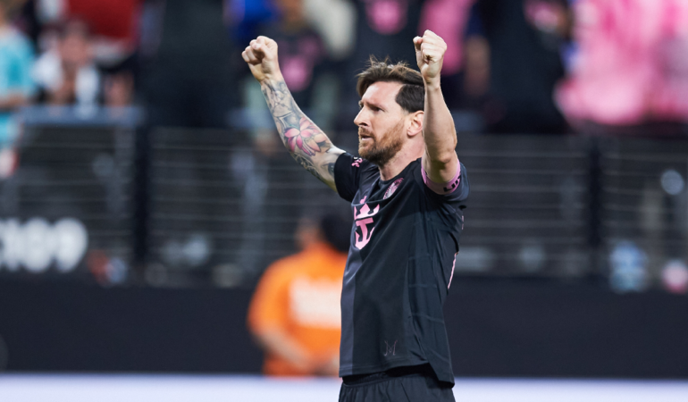 Lionel Messi le metió gol al América foto_ Mexsport