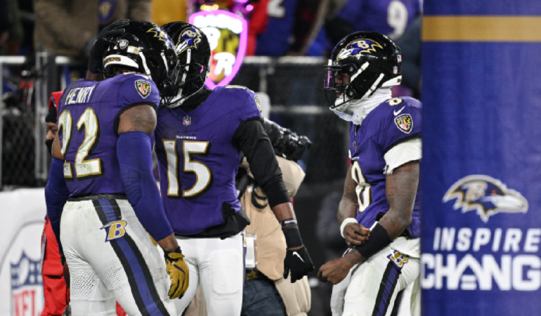 Los Ravens vencieron a los Steelers foto_ Reuters