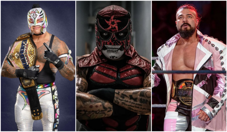Los luchadores mexicanos de WWE