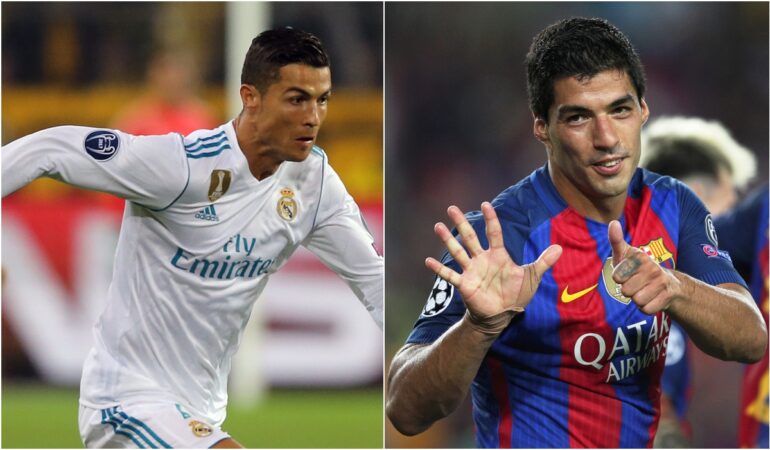 Luis Suárez le ganó la Bota de Oro a CR7 / Foto: Mexsport