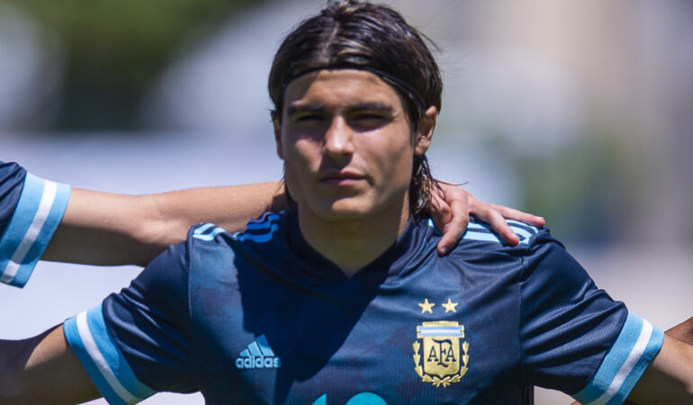 Luka Romero no quiso defender la playera de México. FOTO: Mexsport