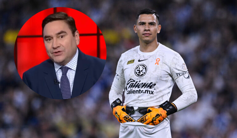 Malagón le responde una crítica a Pietrasanta en redes sociales. FOTO: Mexsport