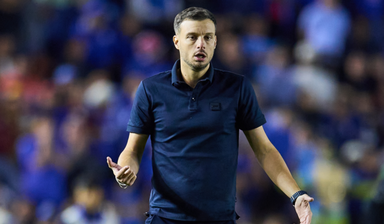 Martin Anselmi despreció las bufandas del Porto / Foto: Mexsport