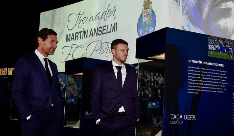 Martín Anselmi es nuevo técnico del Porto foto_@fcporto